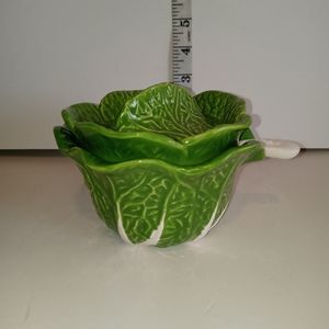 Vintage cabbage tureen. 3 PC.